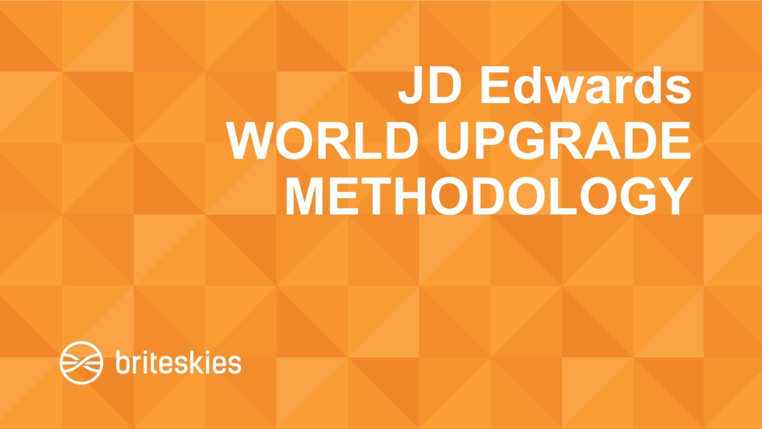 jd-edwards-world-upgrade-methodology